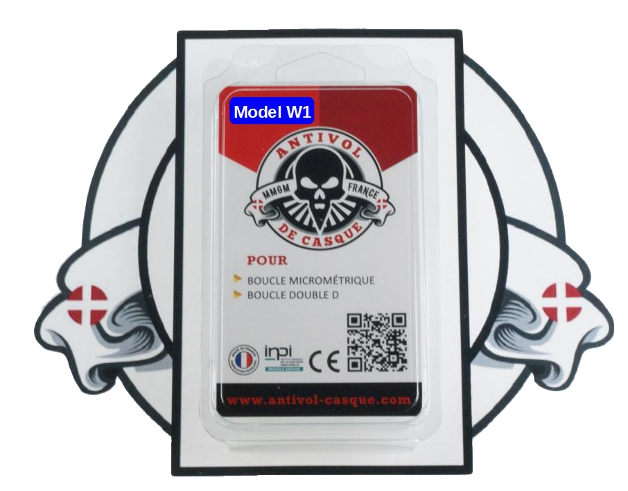 Pack cadenas Model W1 + clé Loup